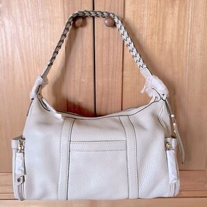 NWT Cole Haan Small Shoulder Satchel Sandshell Village Purse